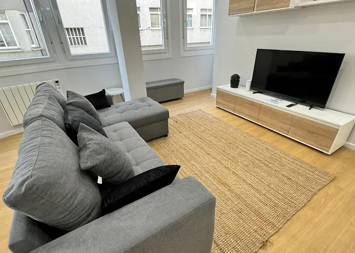 公寓 Comodidad Cerca De La Playa.. A Un Paso De Todo! 拉科鲁尼亚