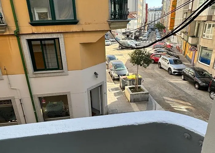 公寓 Comodidad Cerca De La Playa.. A Un Paso De Todo! 拉科鲁尼亚